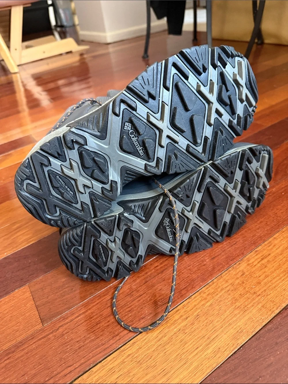 Columbia Gray All-Weather Lace-Up Boots